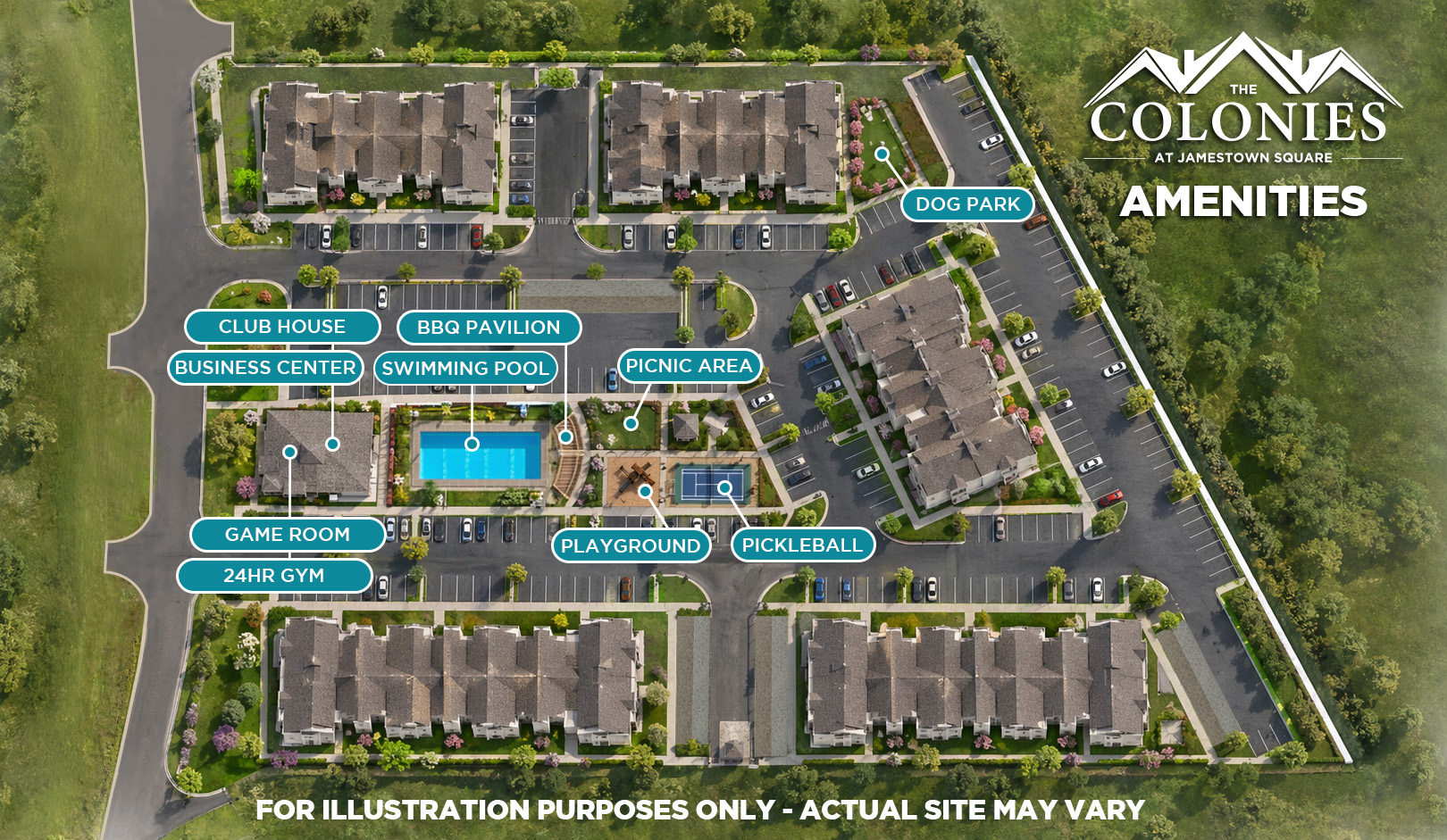 Townhomes at Monticello Amenities